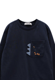 T-shirt Blu Melby