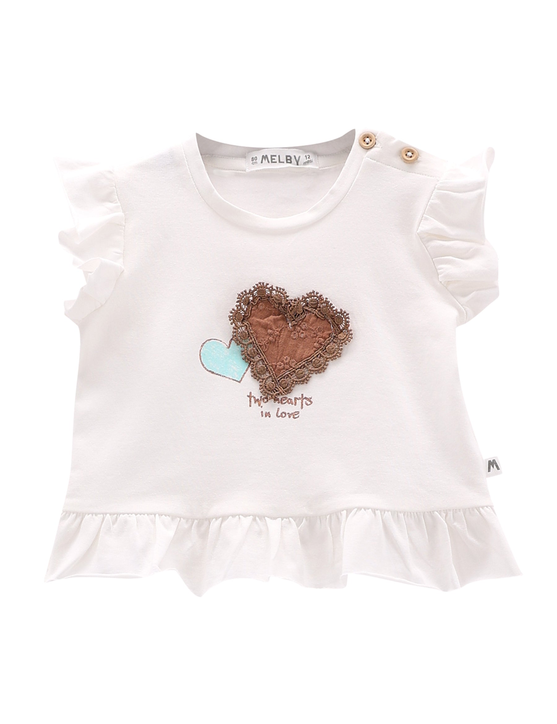 T-shirt Bianco Melby