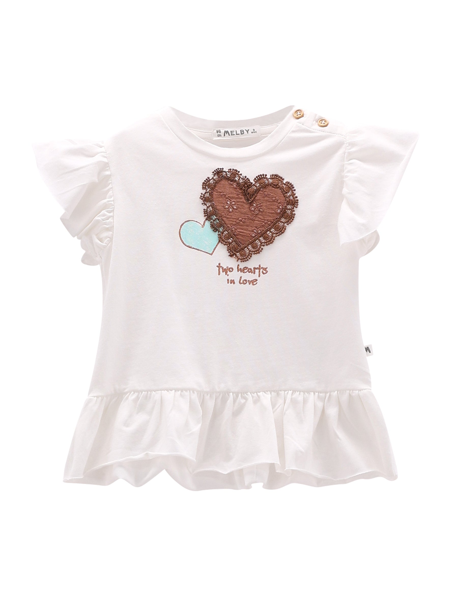 T-shirt Bianco Melby