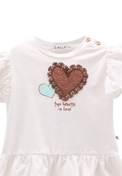 T-shirt Bianco Melby
