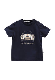 T-shirt Blu Melby