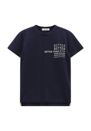 T-shirt Blu Melby