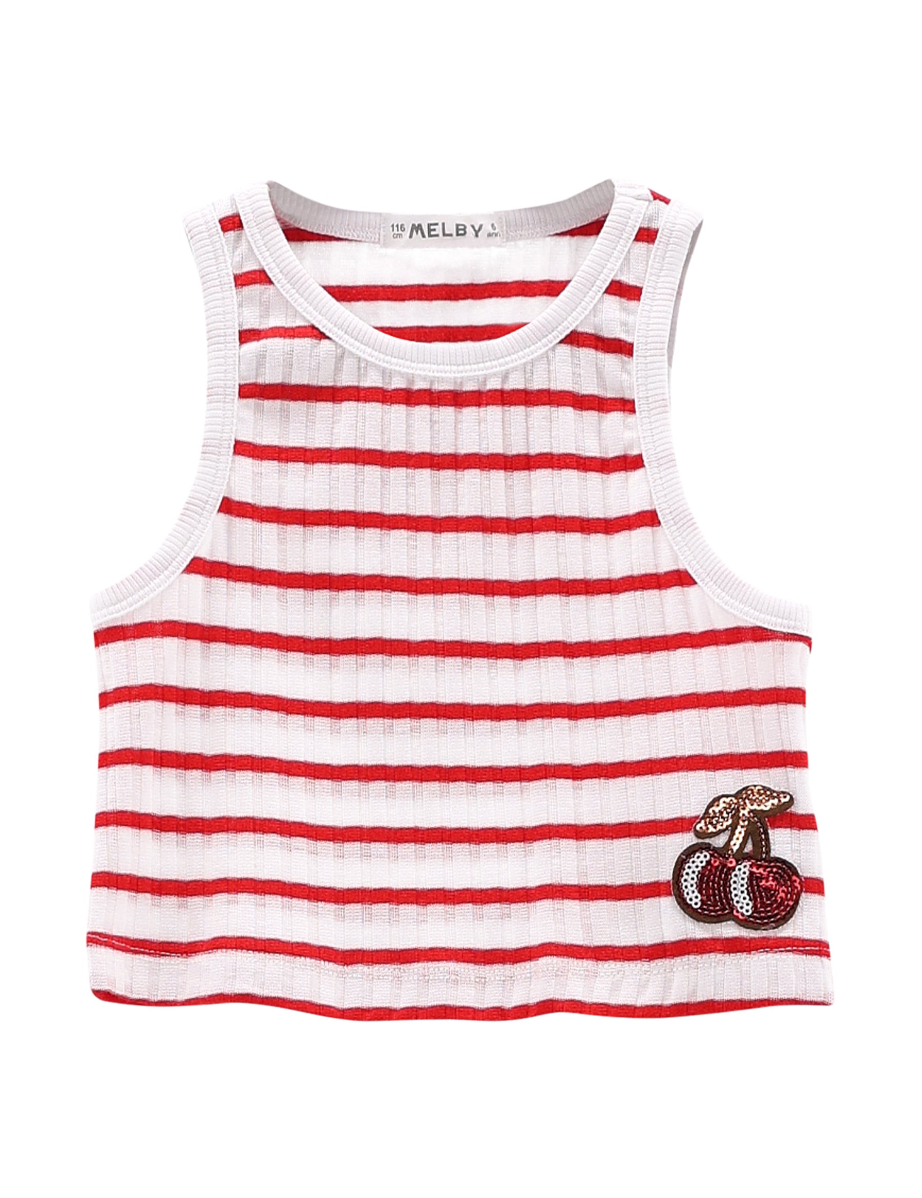 Top e canotte Rosso Melby