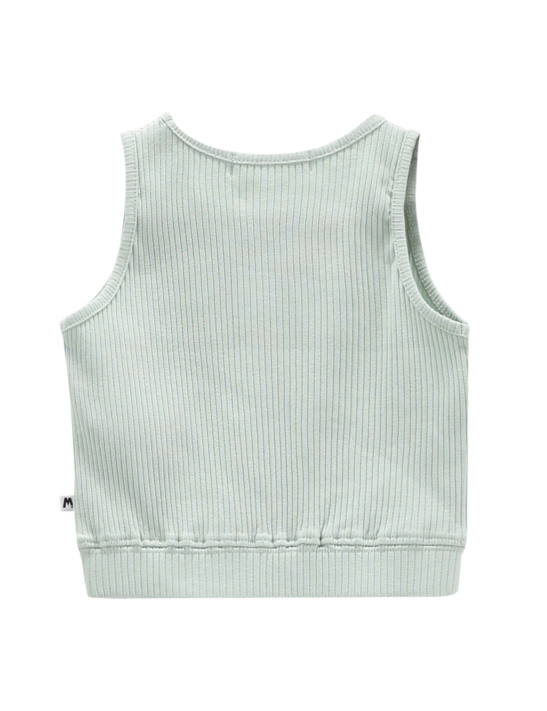 Top e canotte Verde Melby