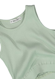 Top e canotte Verde Melby