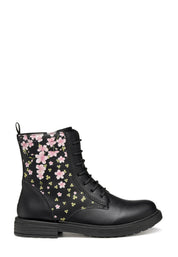 Anfibi Nero Rosa Geox