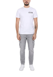 T-shirt Bianco Icon