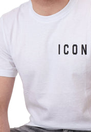 T-shirt Bianco Icon
