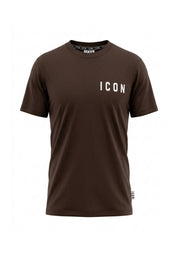 T-shirt Marrone Icon