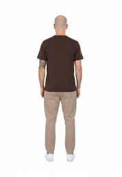 T-shirt Marrone Icon