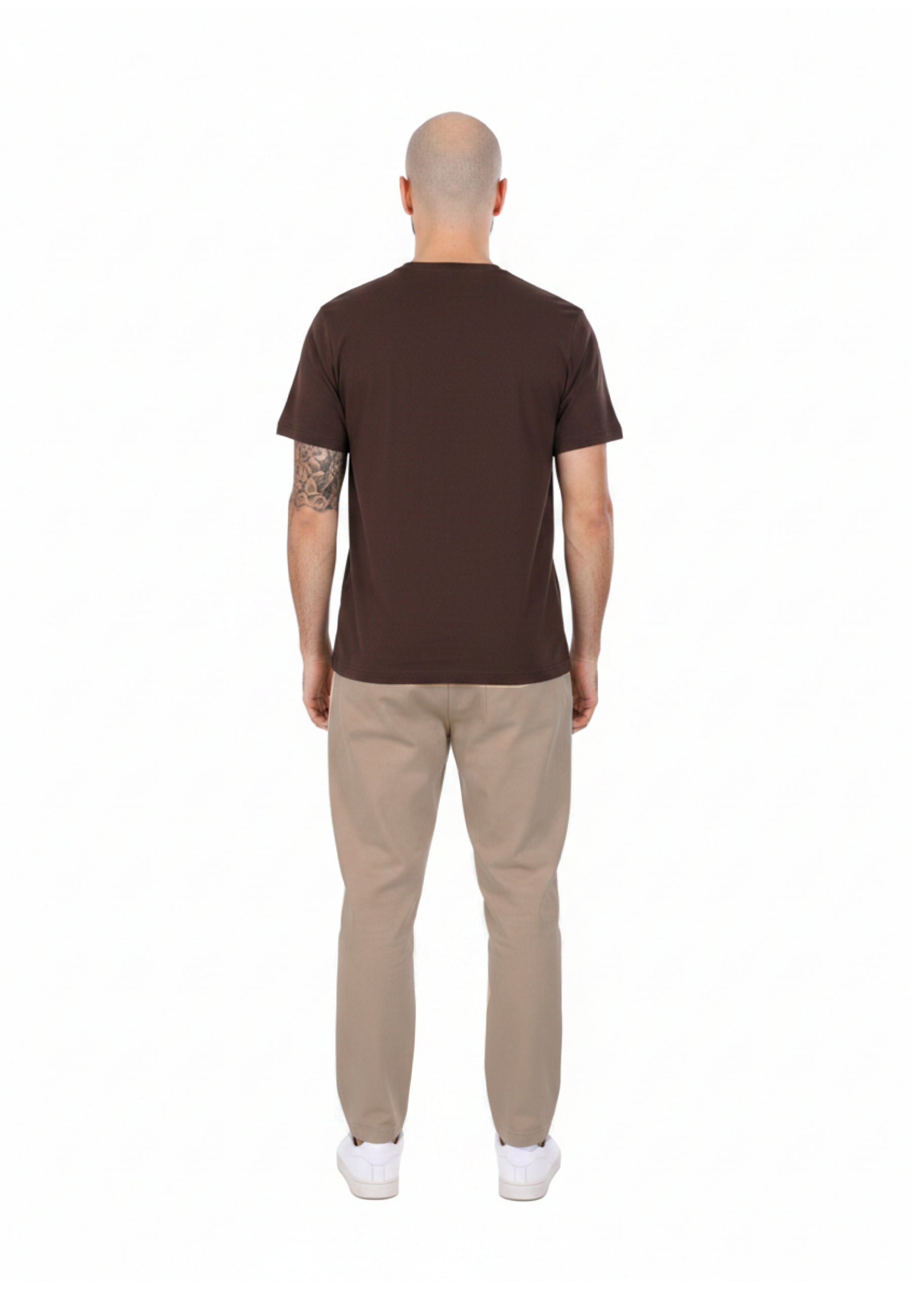 T-shirt Marrone Icon