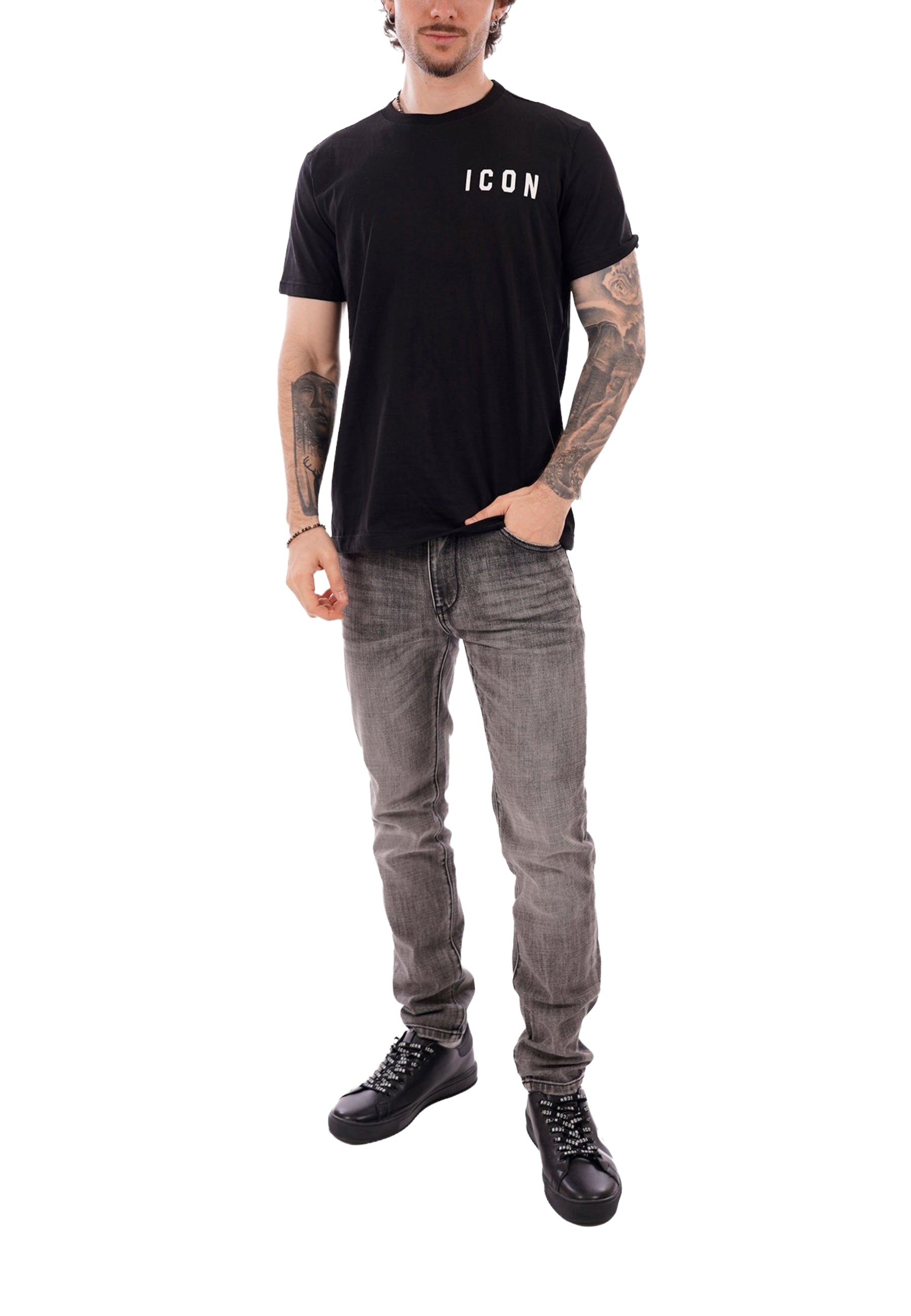 T-shirt Nero Icon