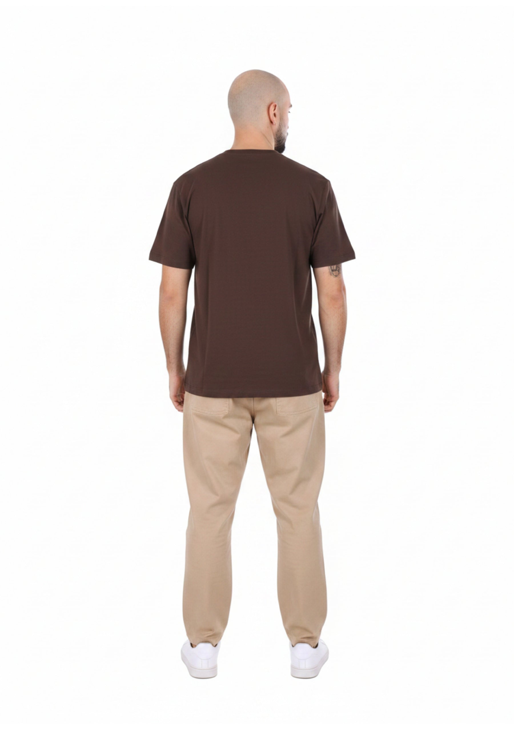 T-shirt Marrone Icon