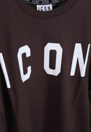 T-shirt Marrone Icon