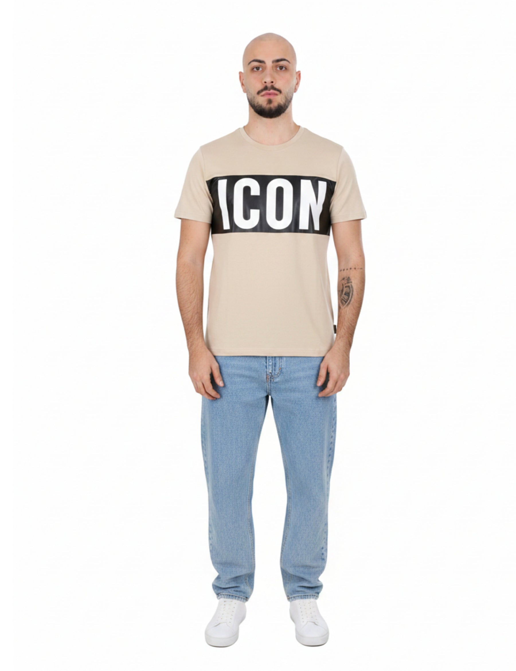 T-shirt Beige Icon