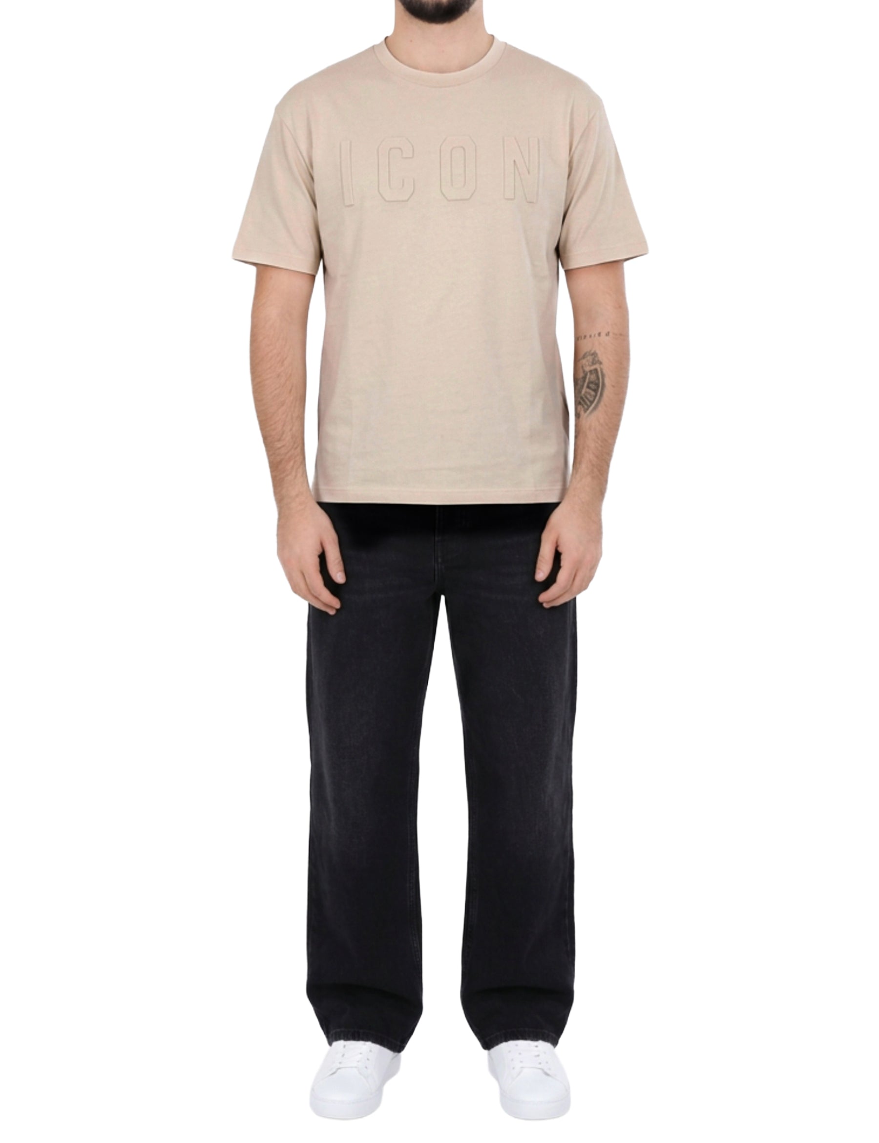 T-shirt Beige Icon