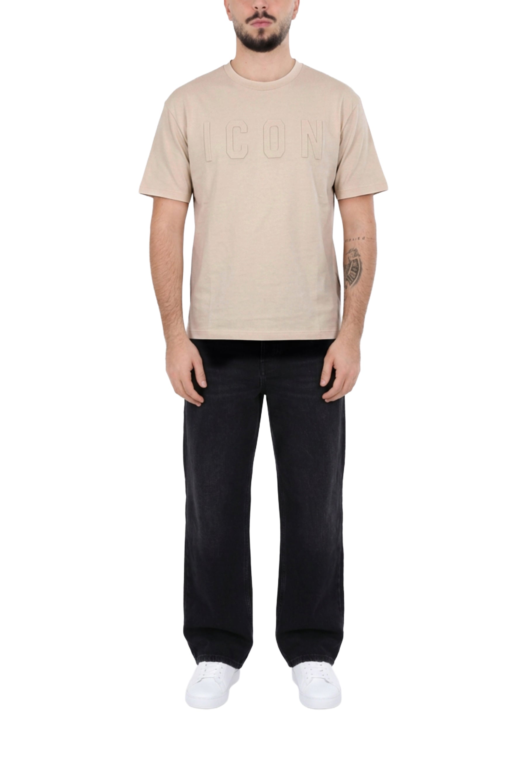T-shirt Beige Icon