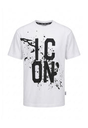 T-shirt Bianco Icon