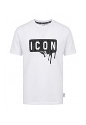 T-shirt Bianco Icon