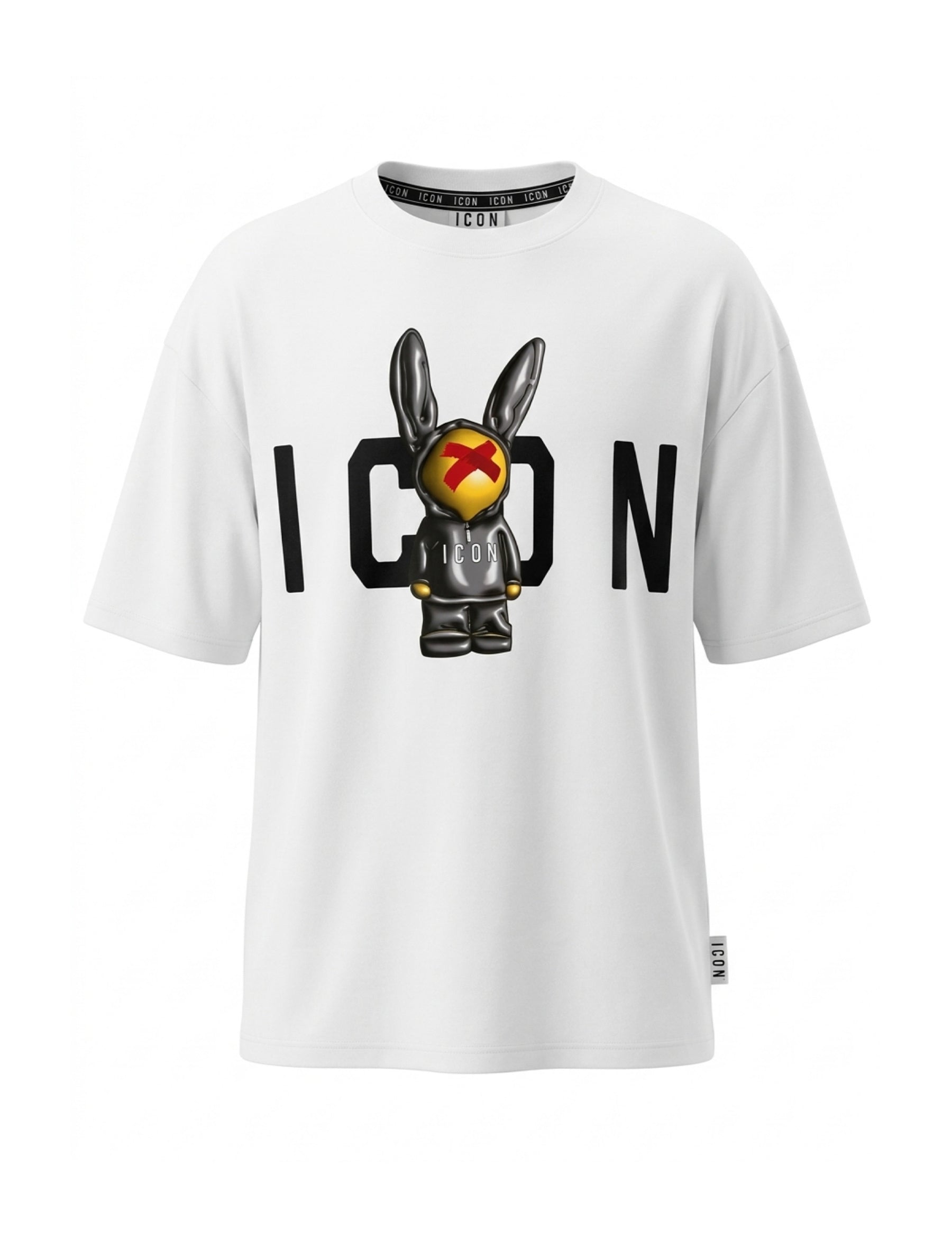 T-shirt Bianco Icon