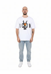 T-shirt Bianco Icon
