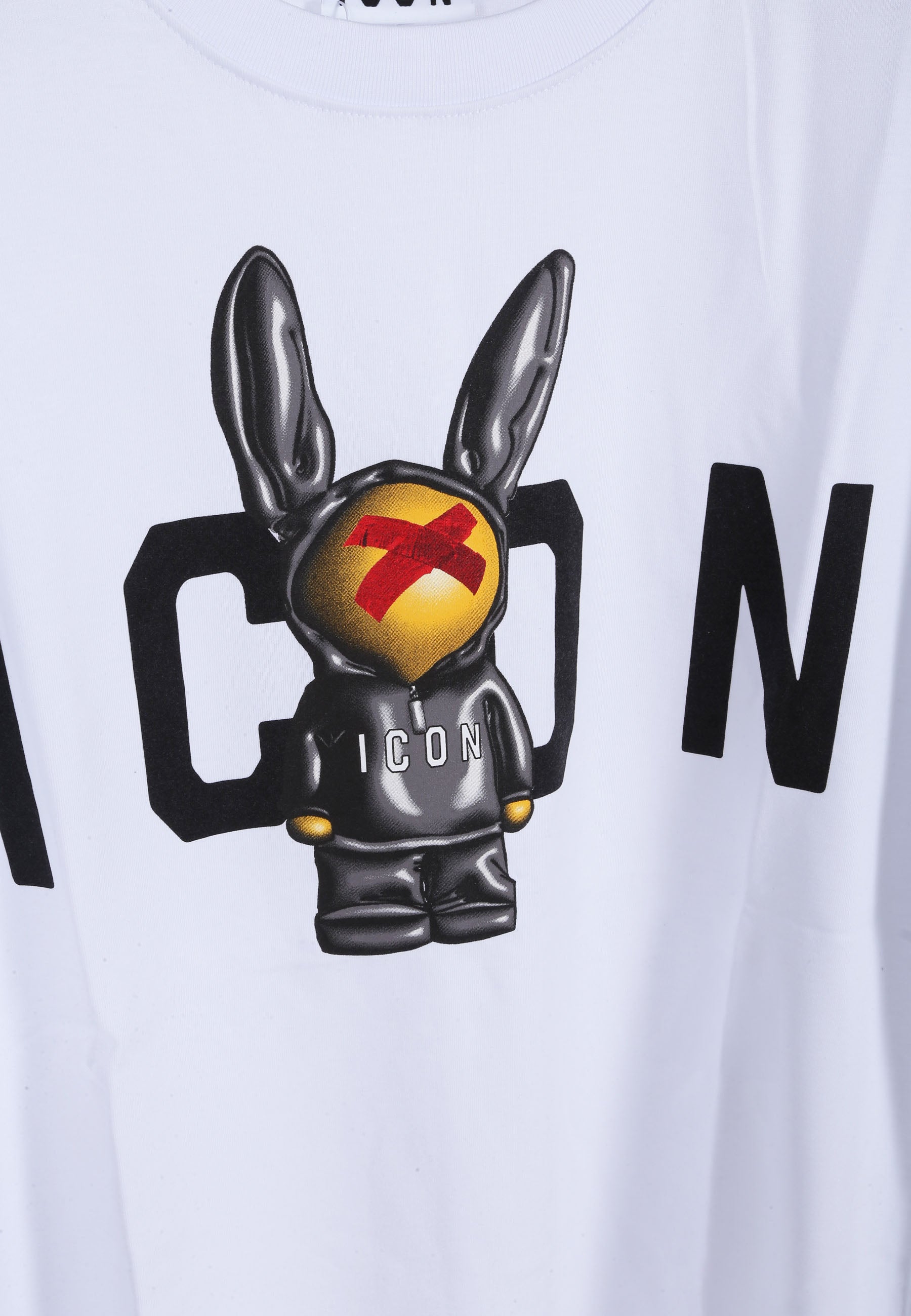 T-shirt Bianco Icon