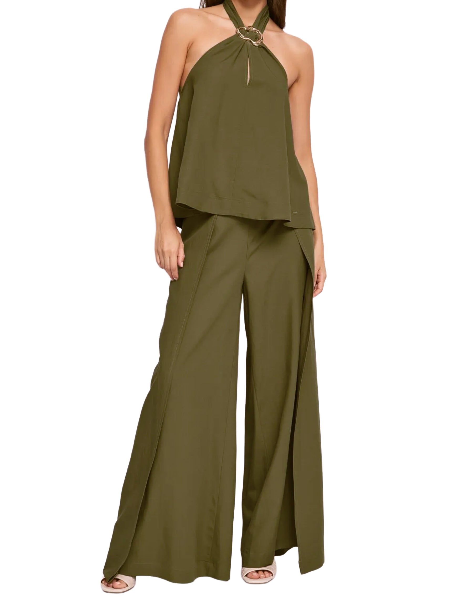 Pantaloni Verde Gaudi