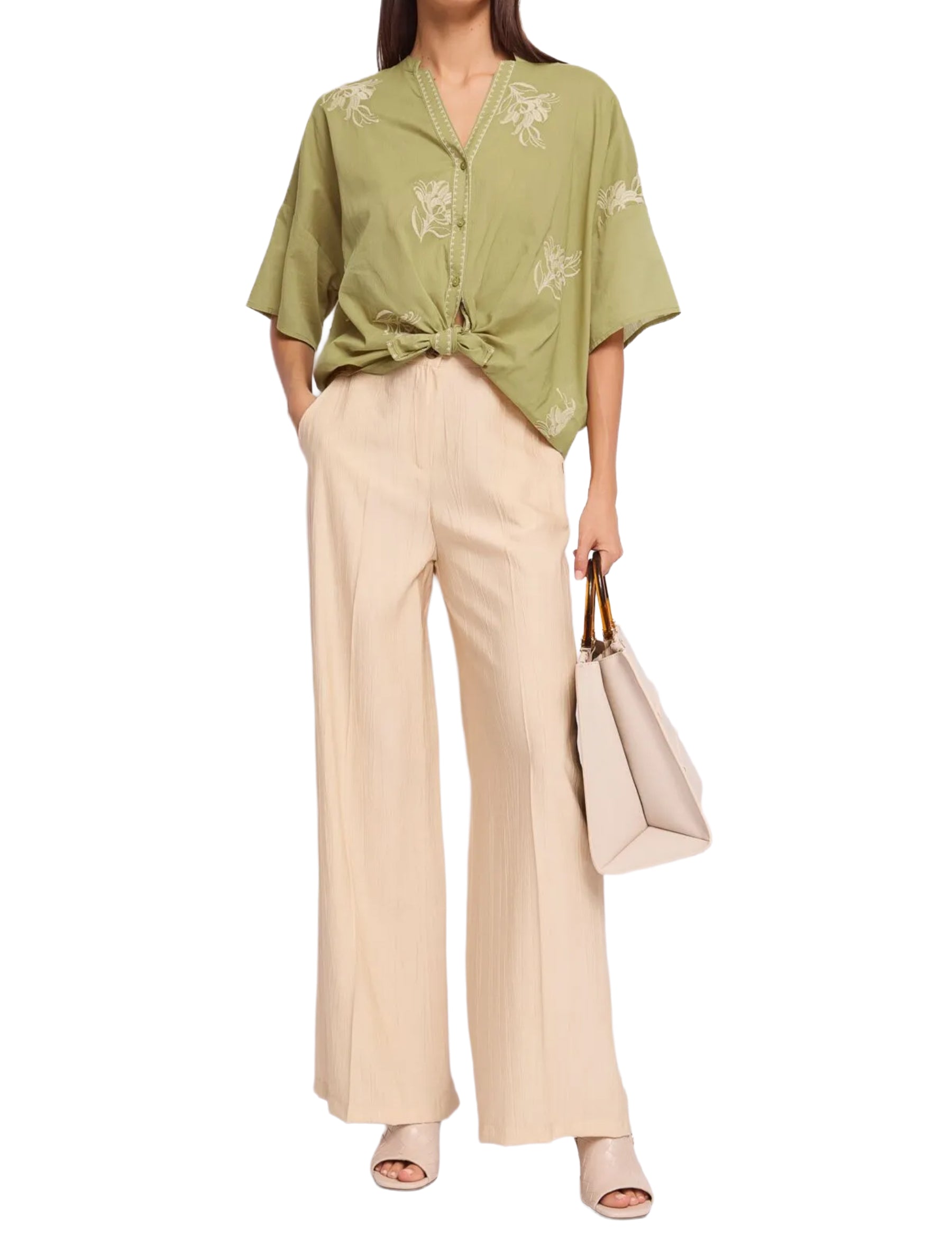 Pantaloni Beige Gaudi