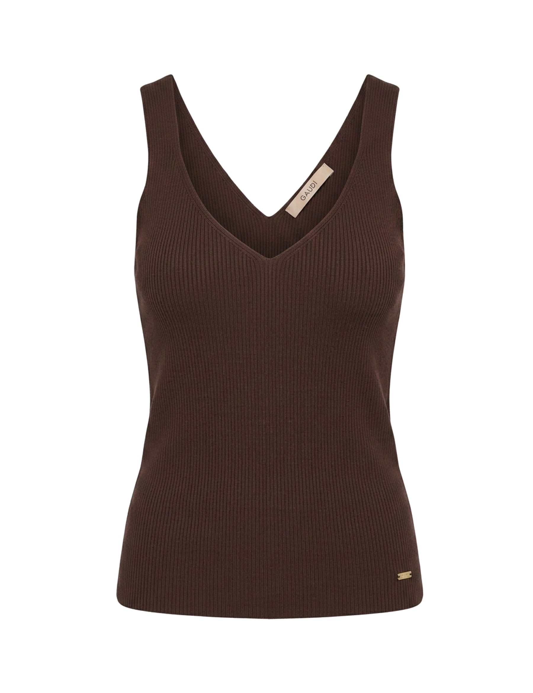 Top e canotte Marrone Gaudi