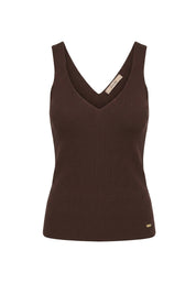 Top e canotte Marrone Gaudi