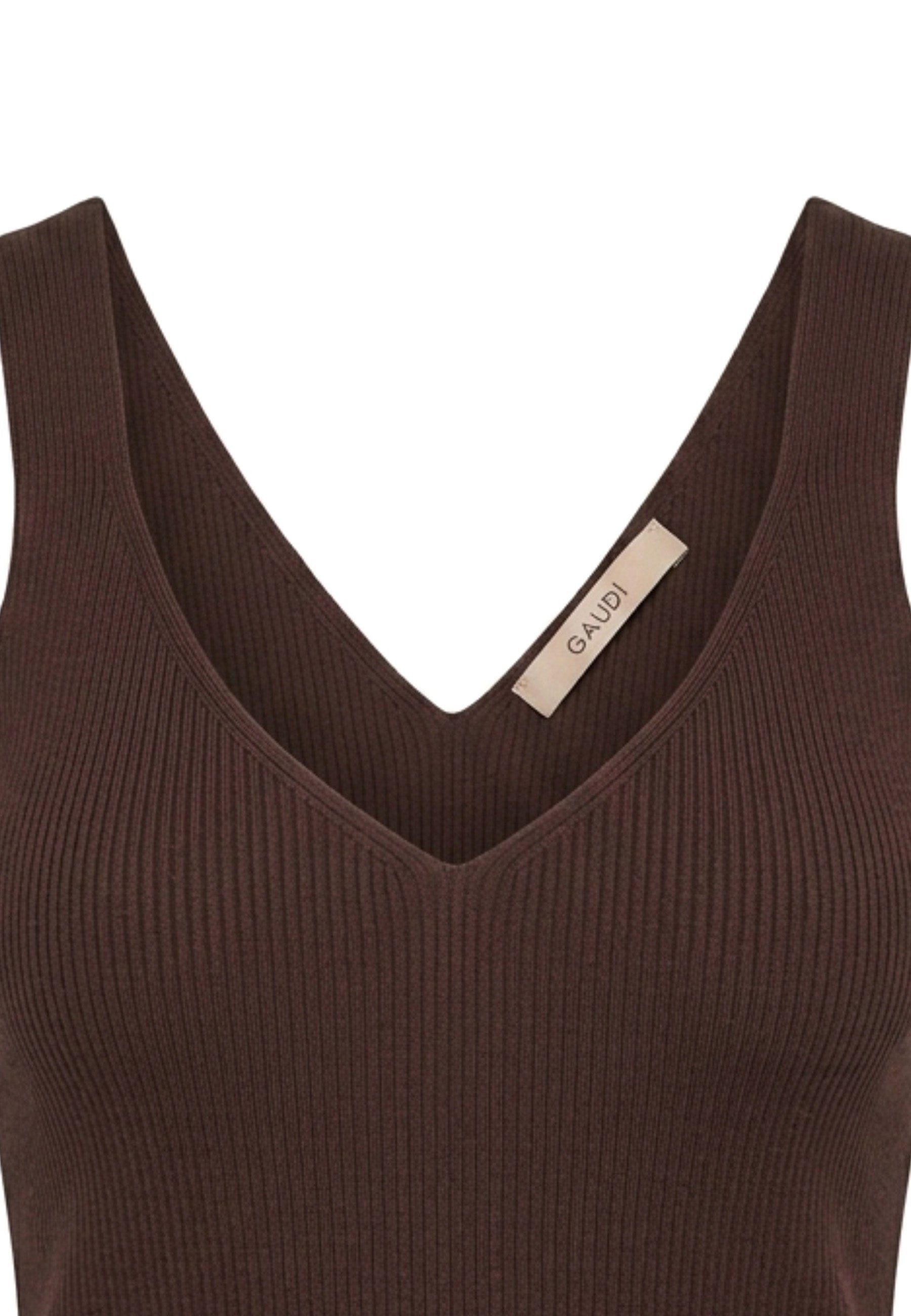 Top e canotte Marrone Gaudi