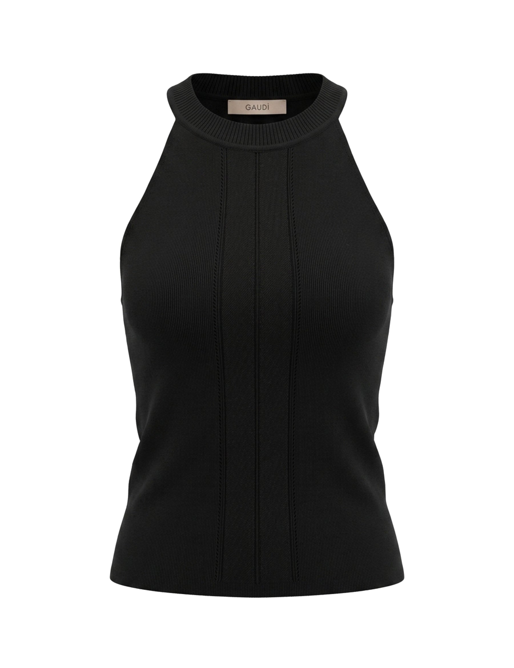 Top e canotte Nero Gaudi