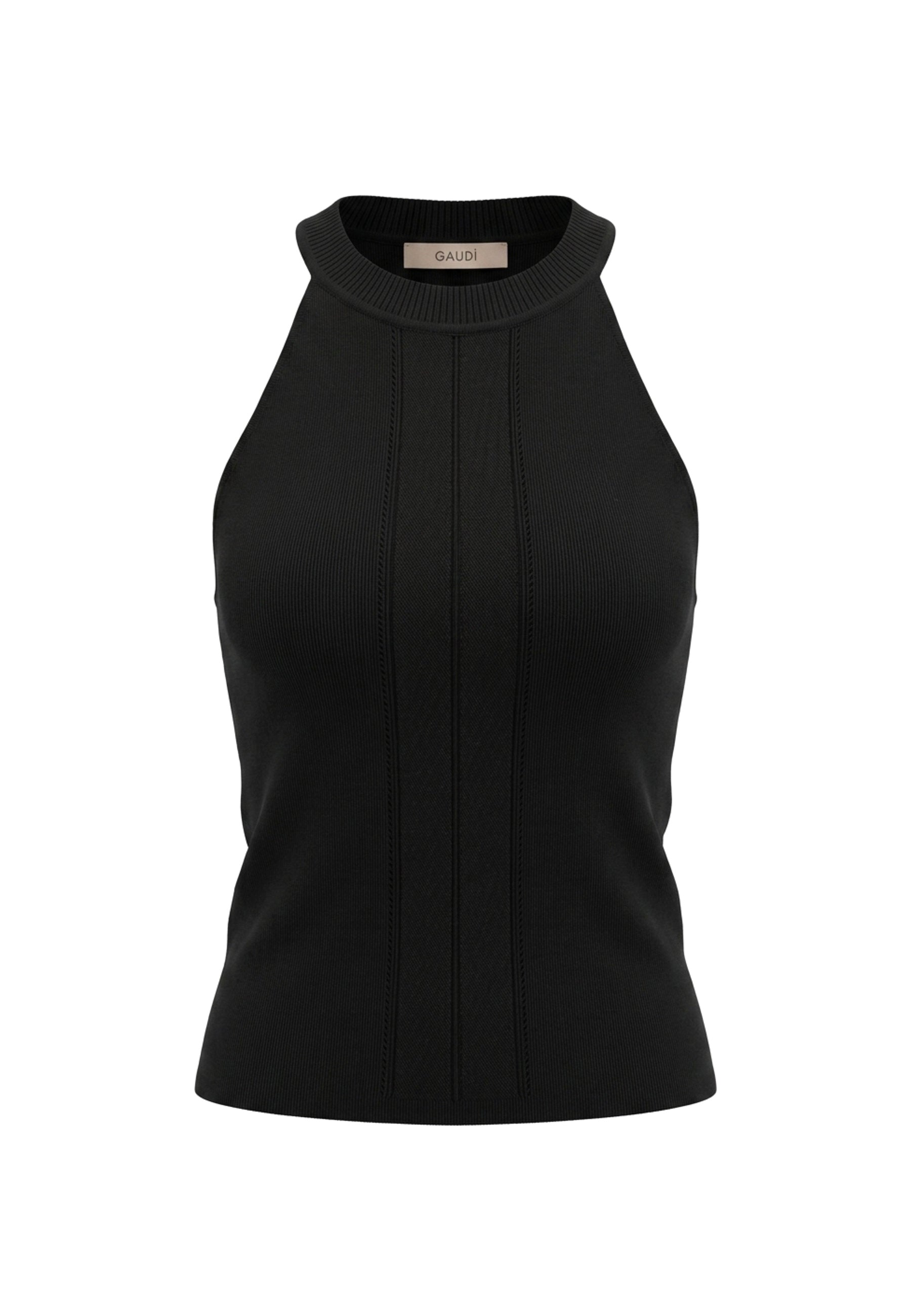 Top e canotte Nero Gaudi
