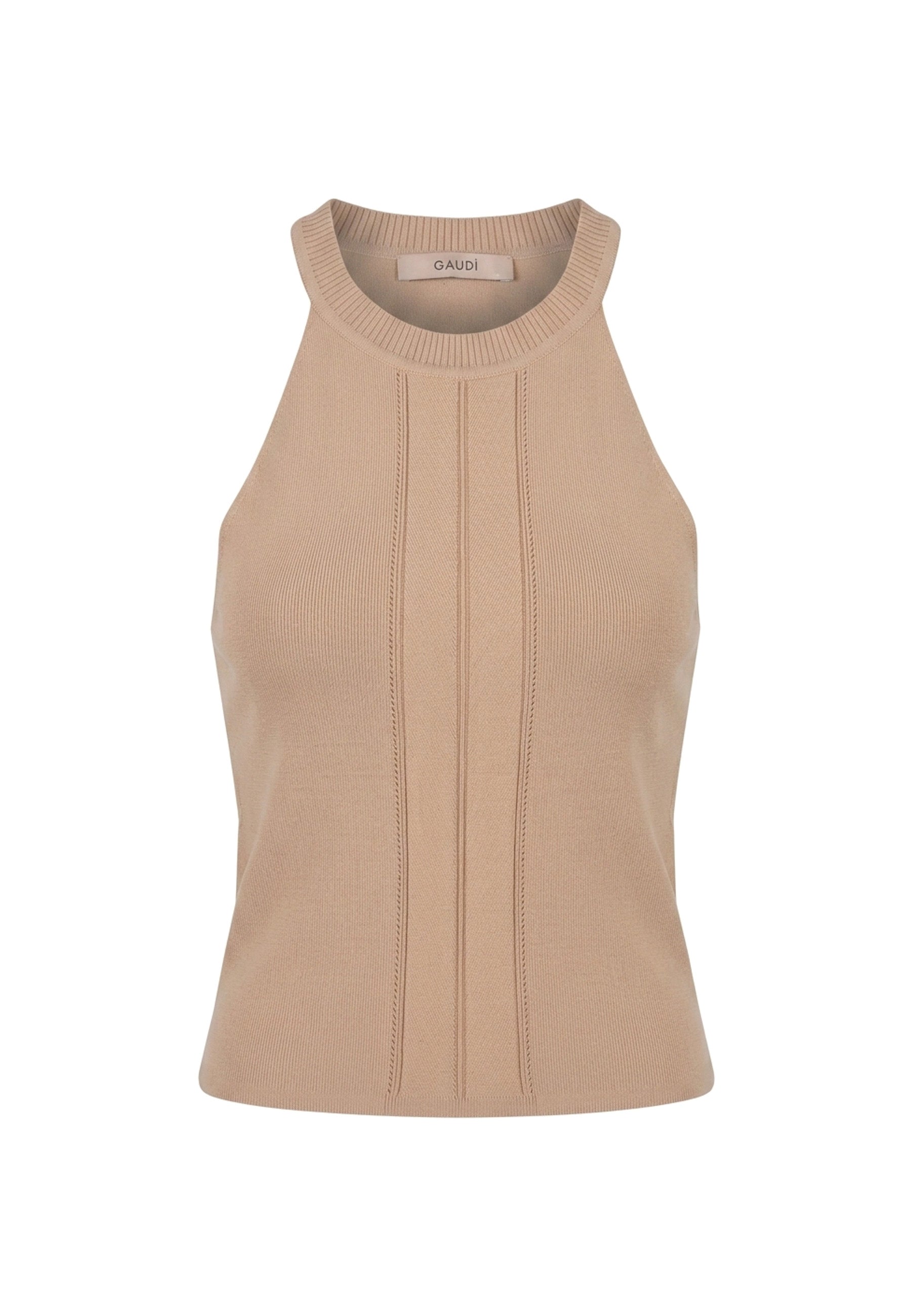 Top e canotte Beige Gaudi