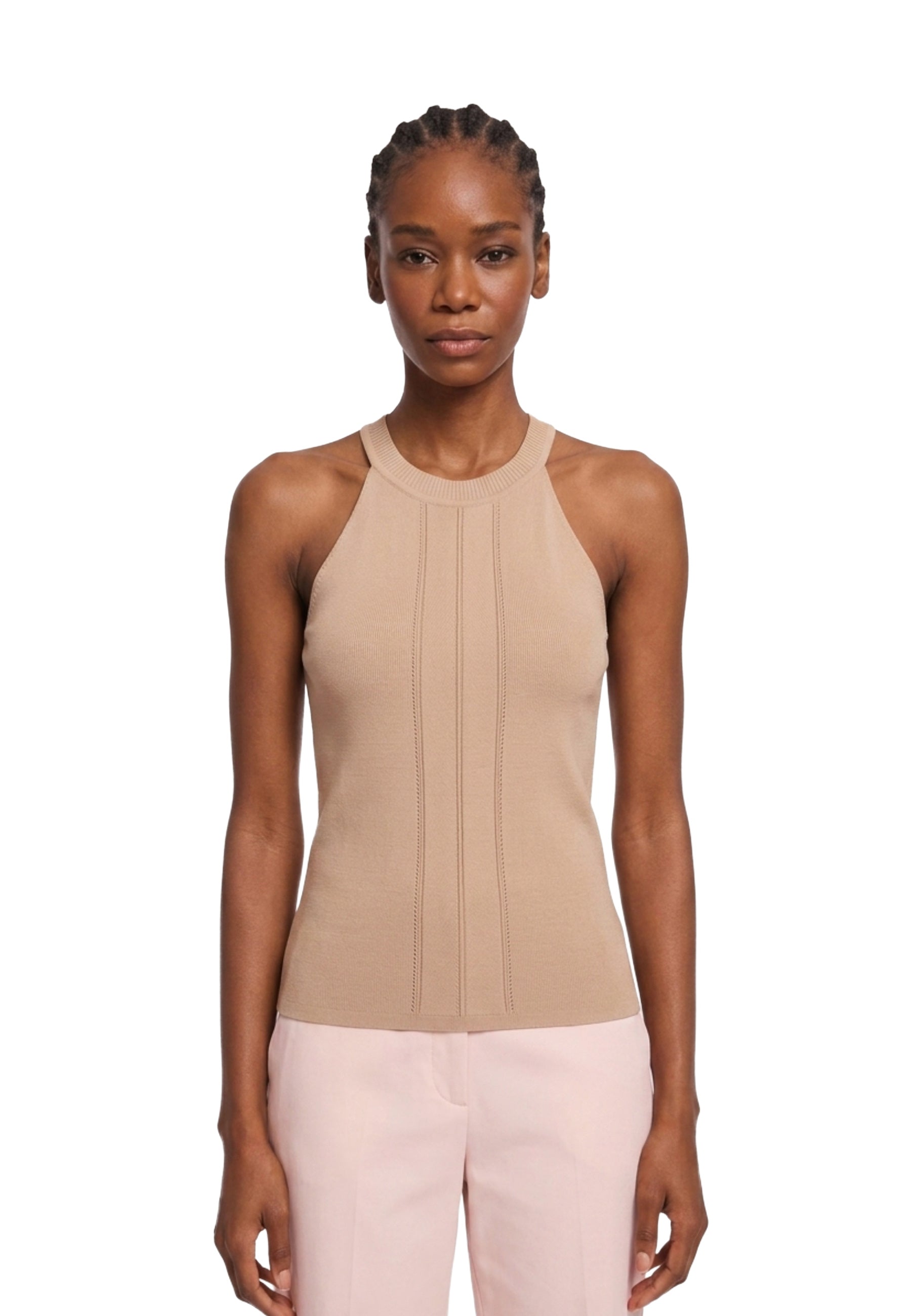 Top e canotte Beige Gaudi