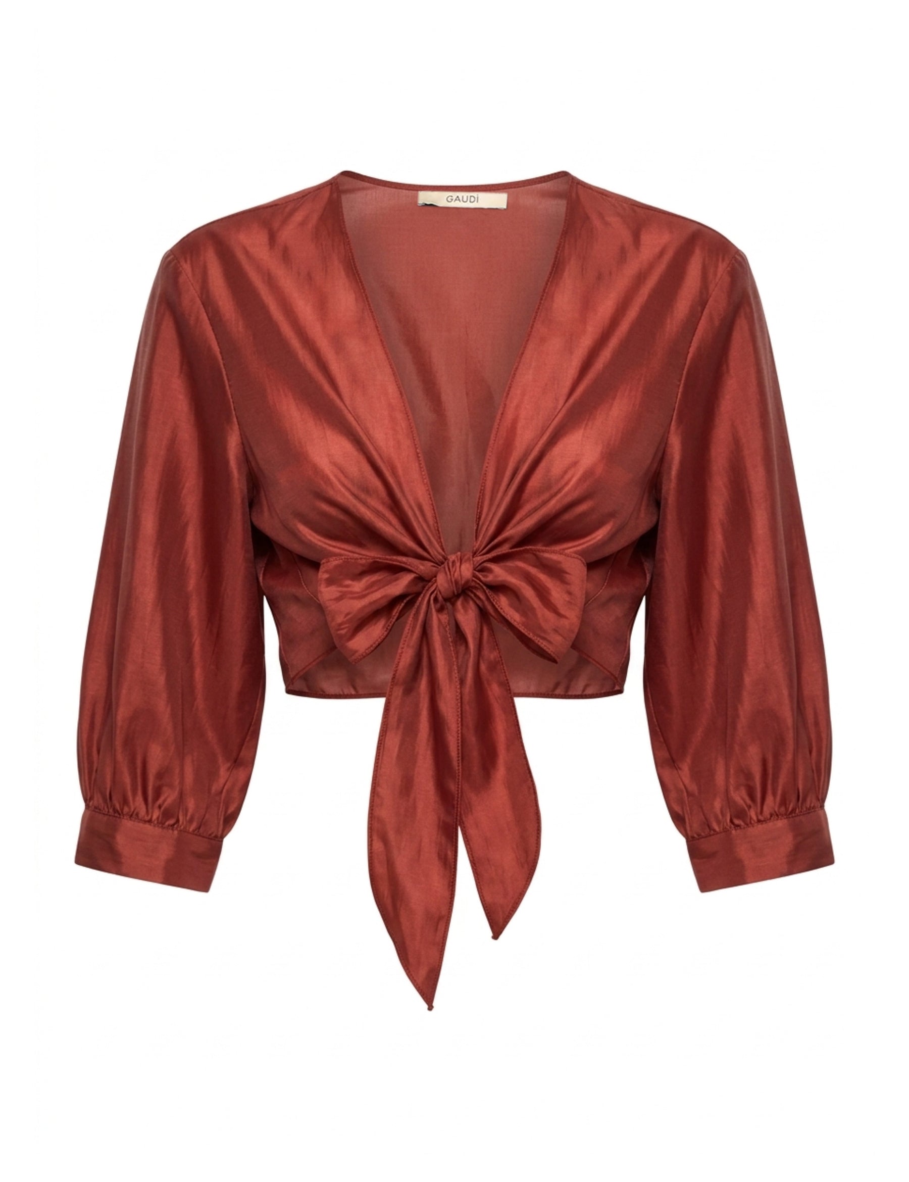 Cardigan Rosso Gaudi