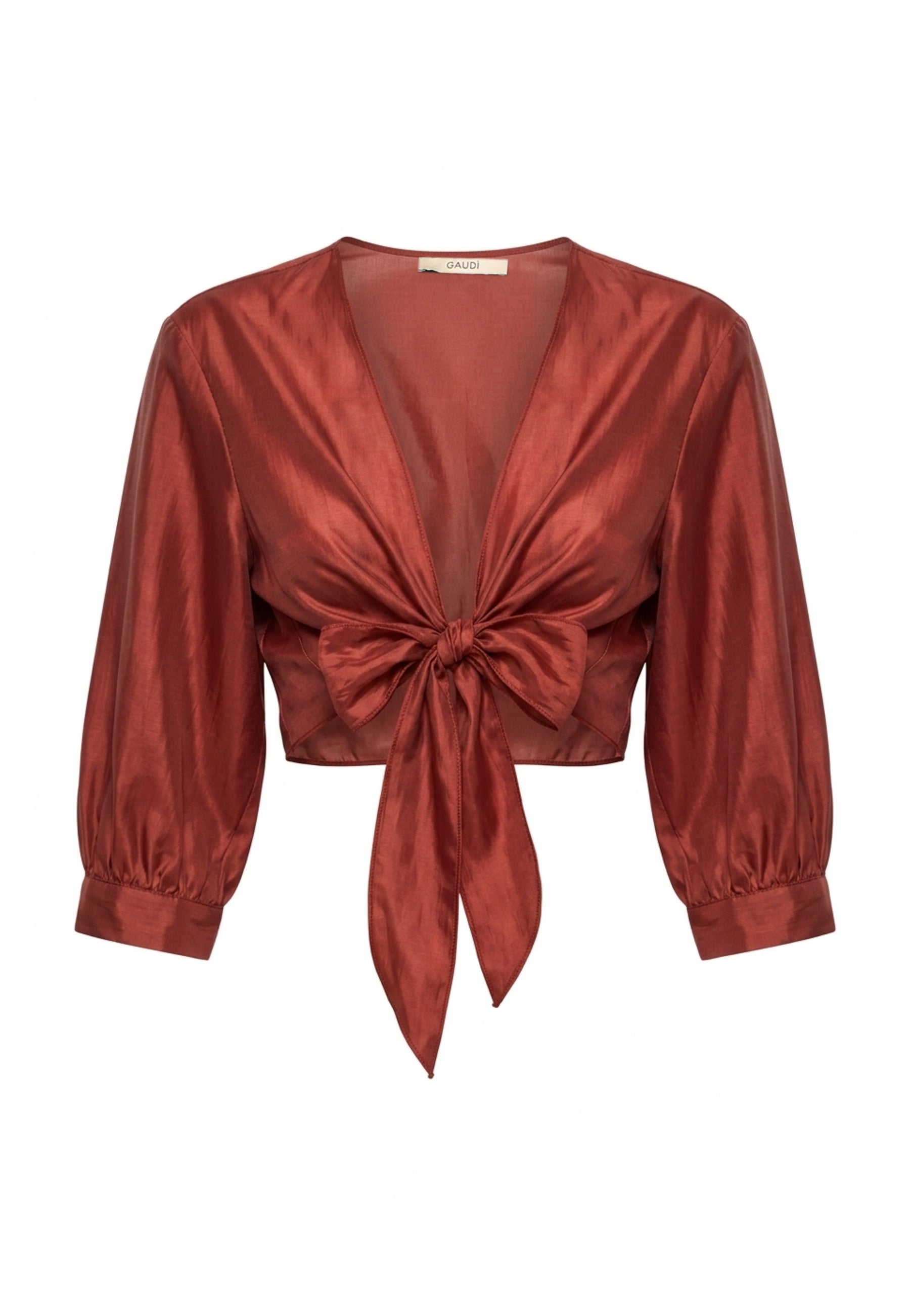 Cardigan Rosso Gaudi