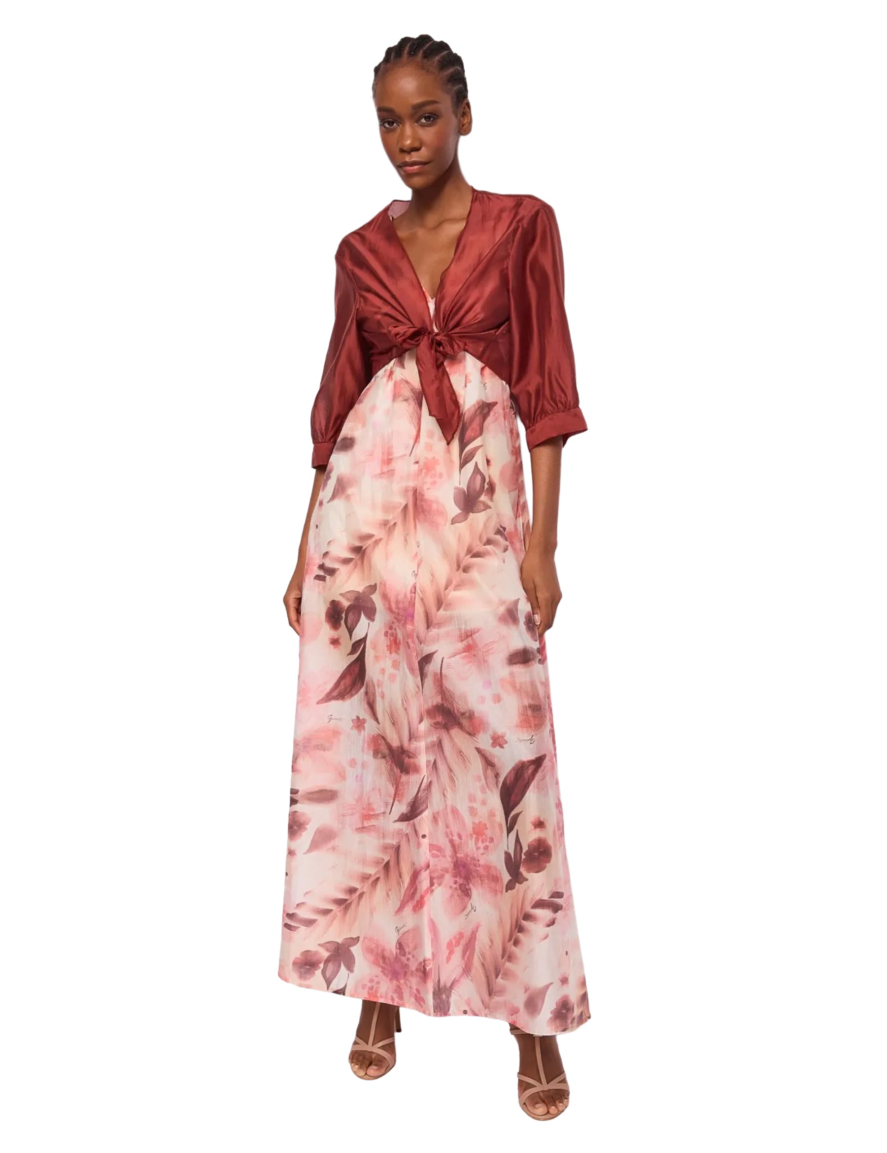 Cardigan Rosso Gaudi