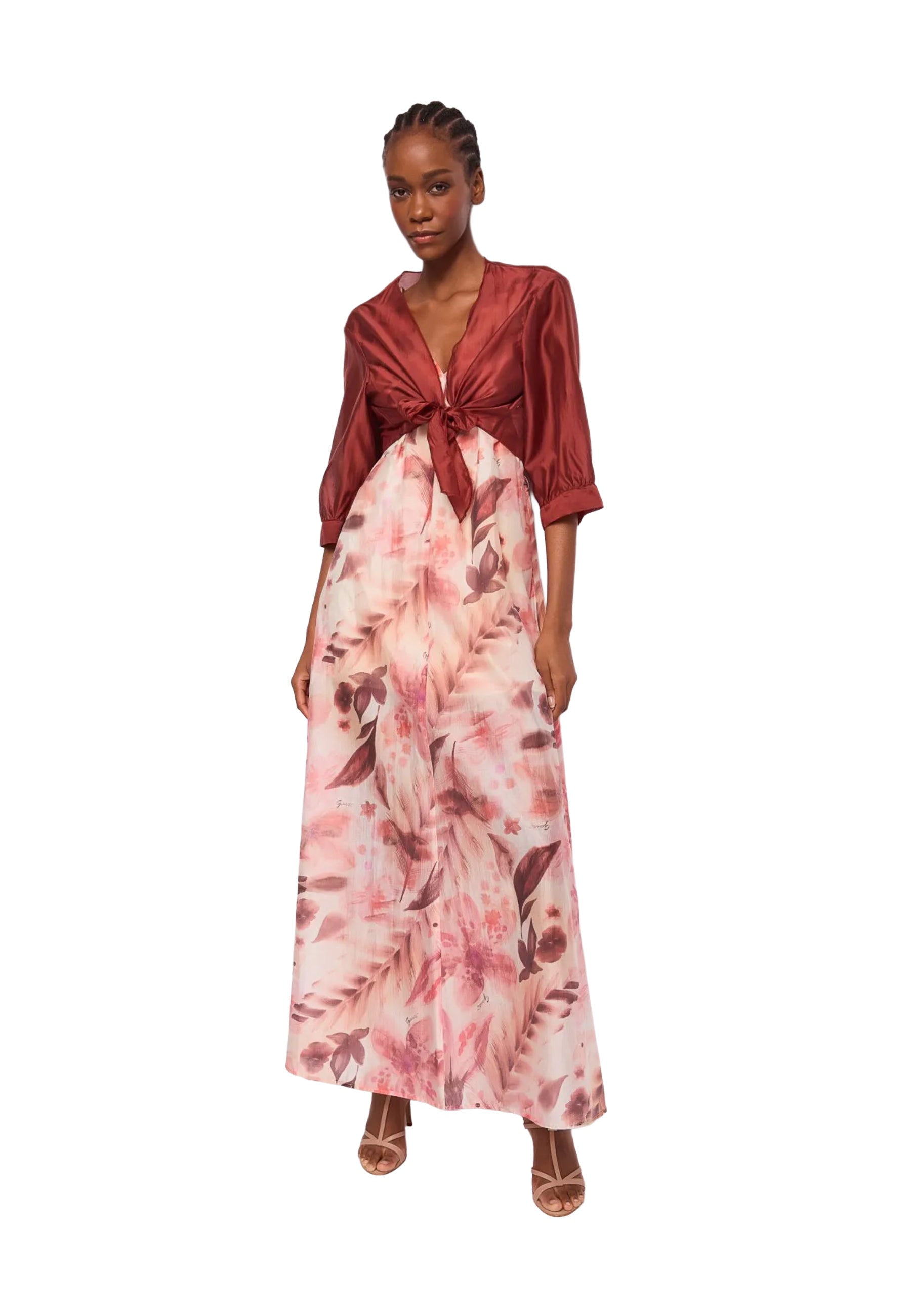 Cardigan Rosso Gaudi
