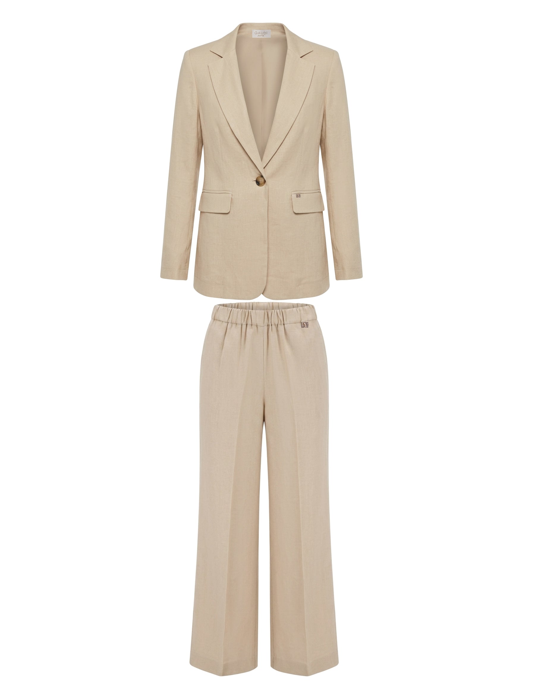 Tailleur Beige Gaudi Jeans