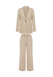 Tailleur Beige Gaudi Jeans
