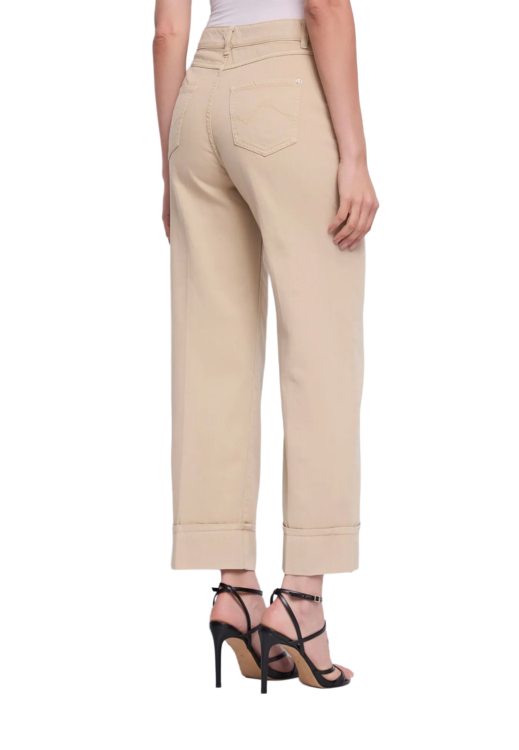 Pantaloni Beige Gaudi Jeans