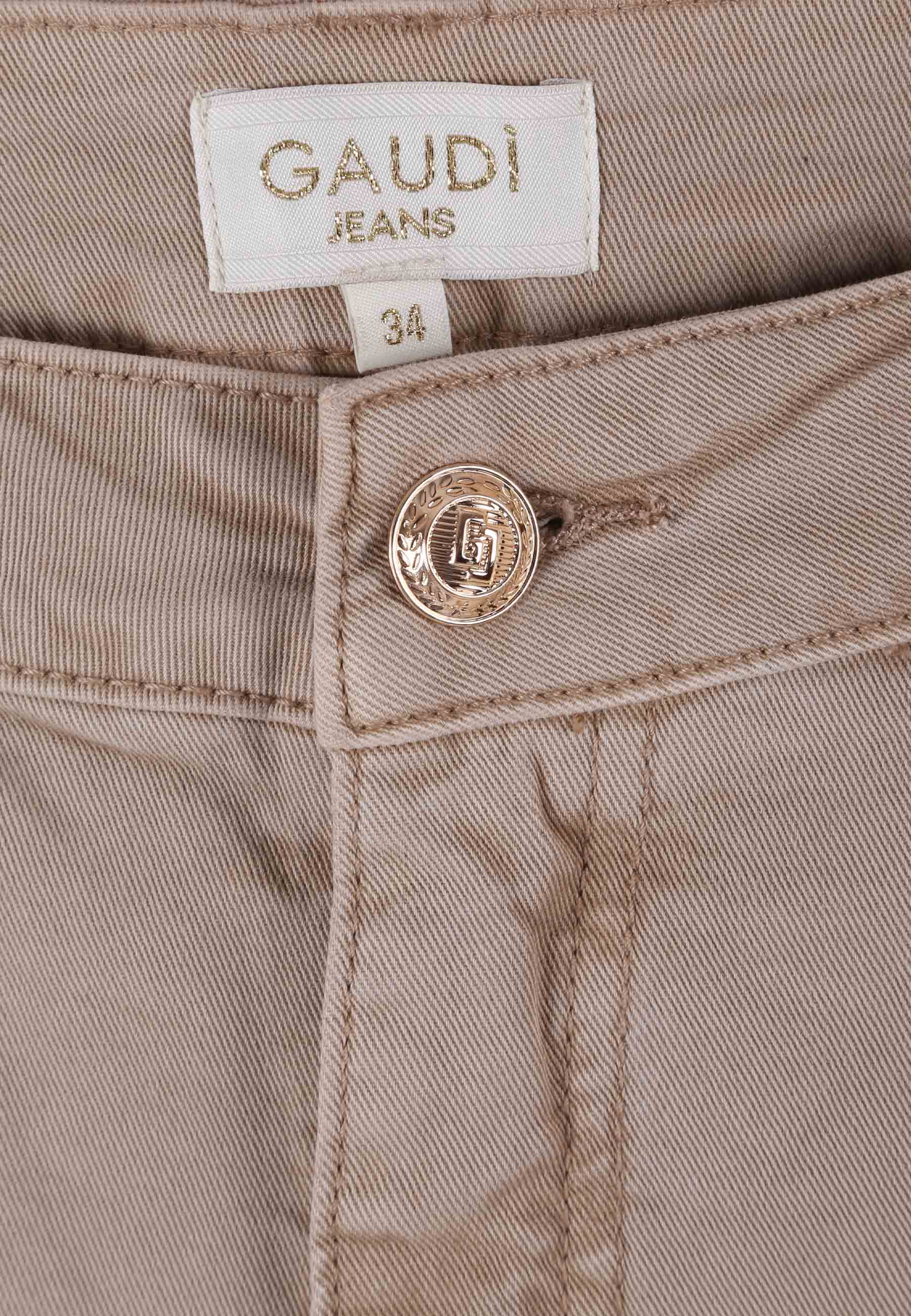 Pantaloni Beige Gaudi Jeans
