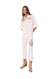 Giacche Bianco Gaudi Jeans