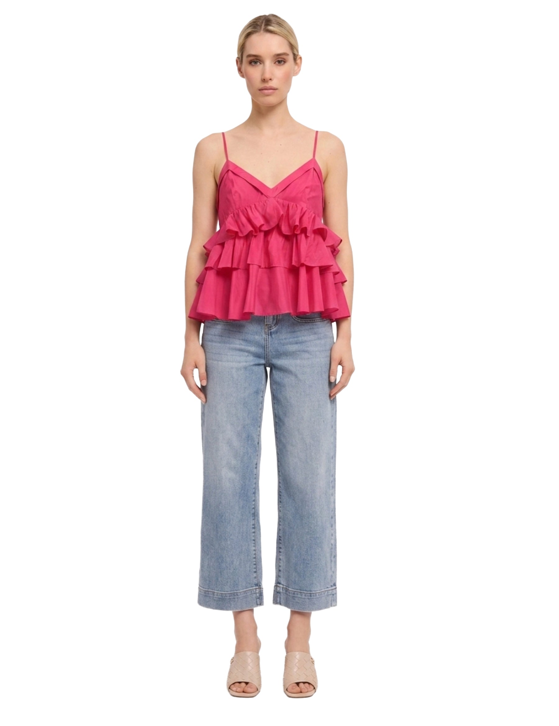Top e canotte Rosa Gaudi Jeans