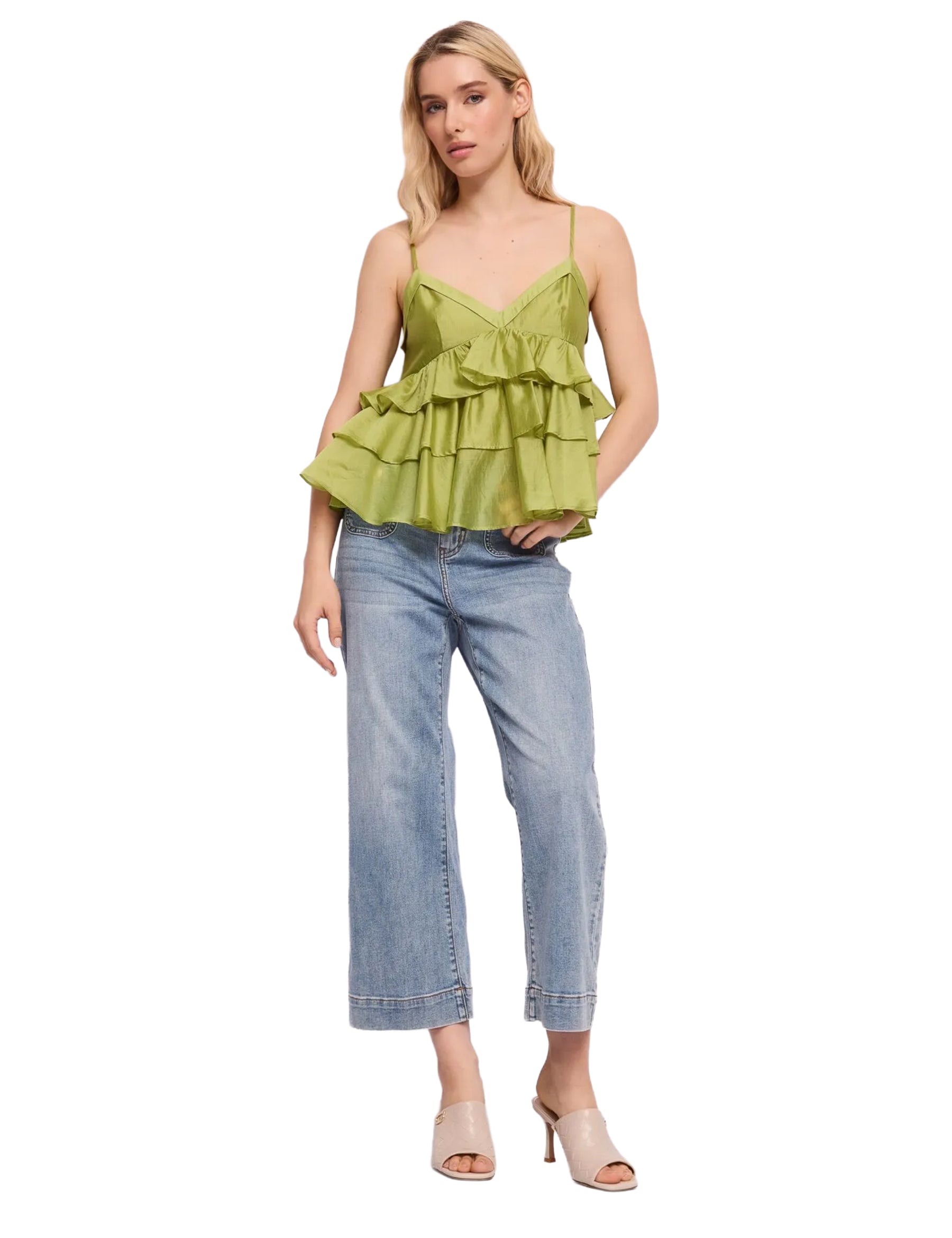 Top e canotte Verde Gaudi Jeans