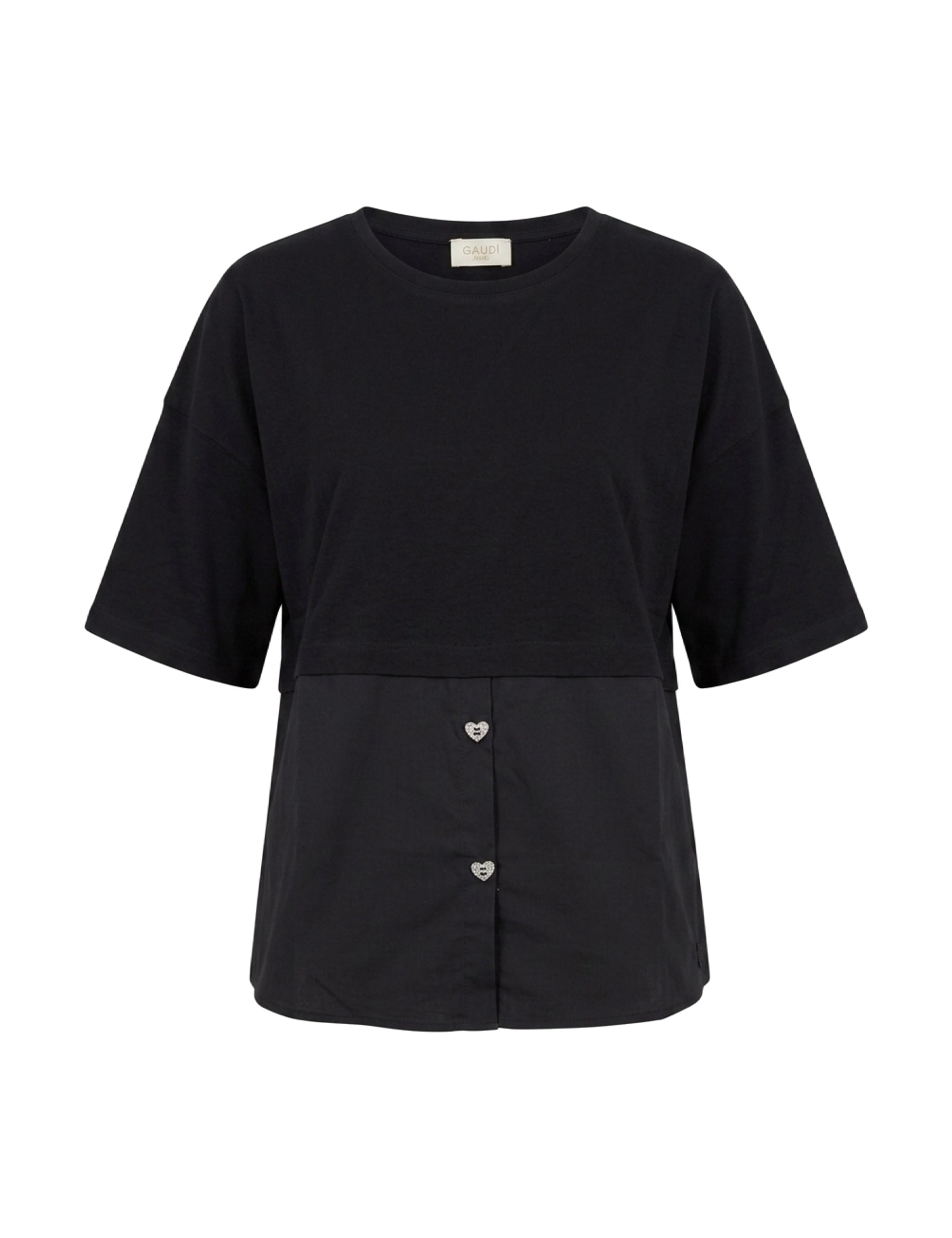 T-shirt Nero Gaudi Jeans