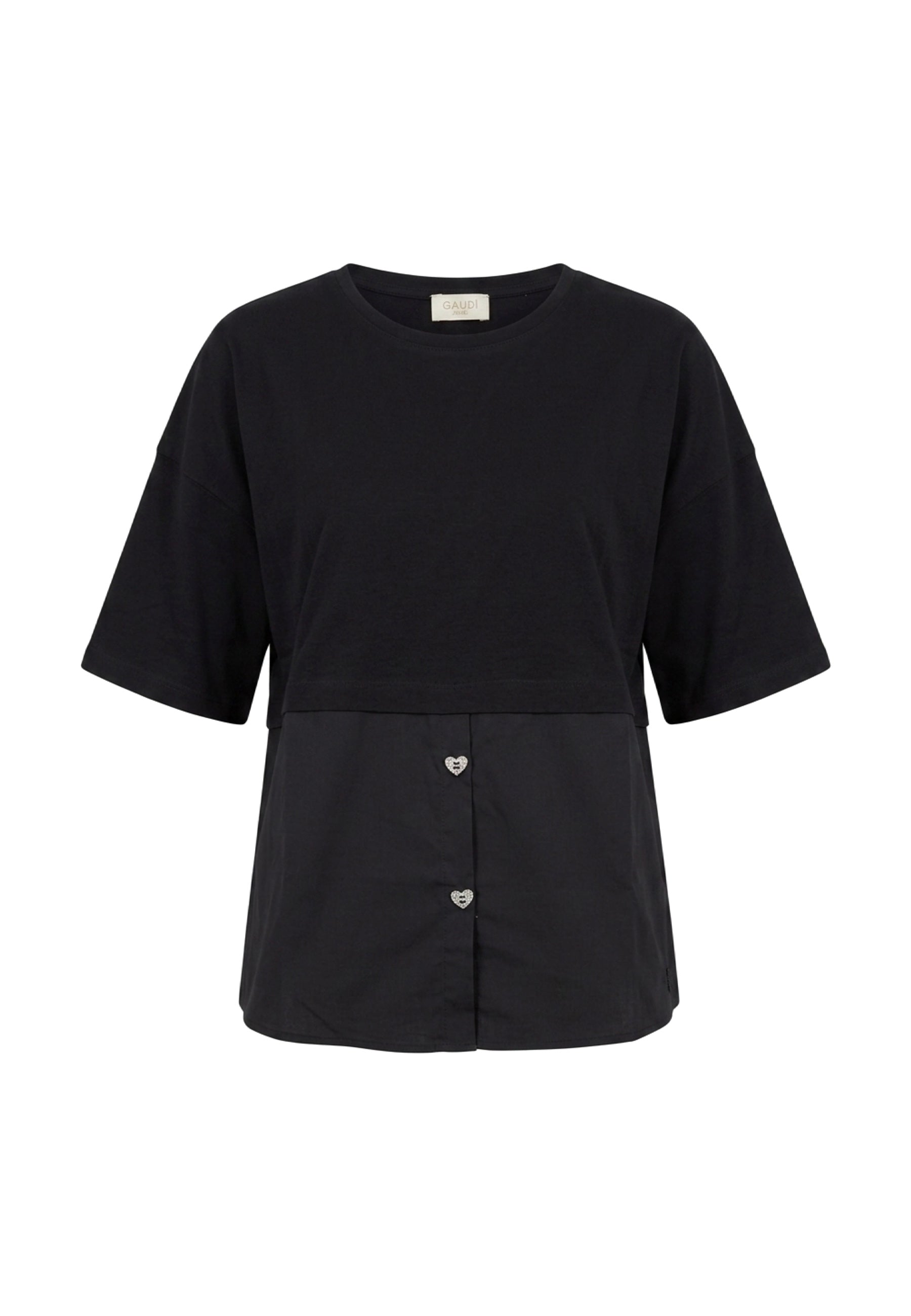 T-shirt Nero Gaudi Jeans