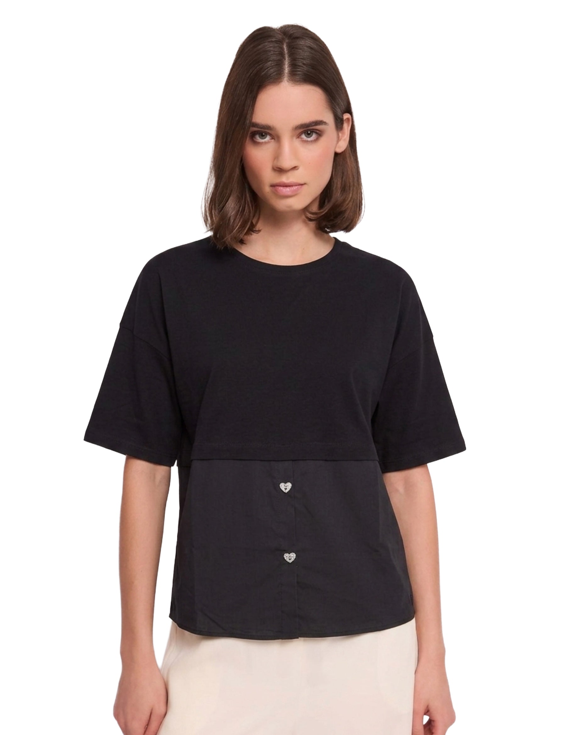 T-shirt Nero Gaudi Jeans