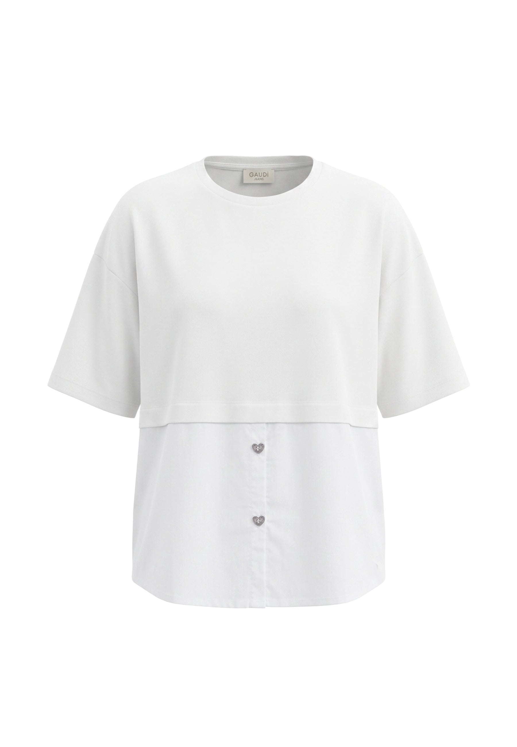 T-shirt Bianco Gaudi Jeans